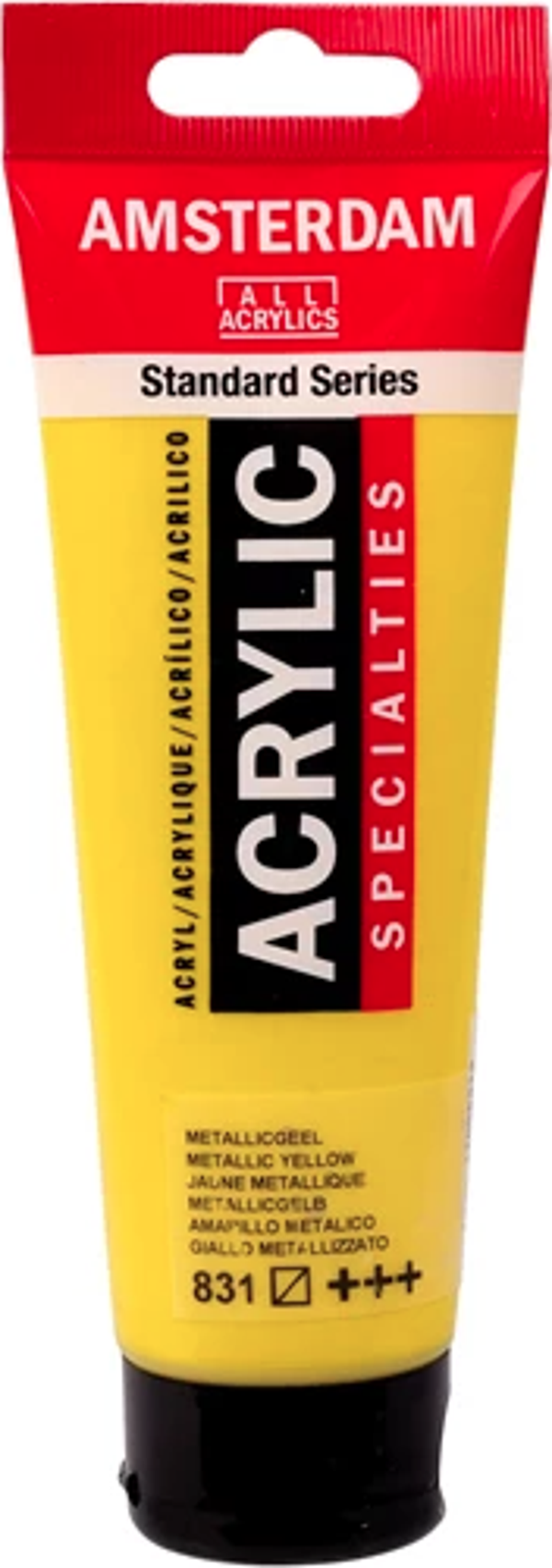 Amsterdam Standart Akrilik Boya 120ml Metallic Yellow / 831 - Image 1