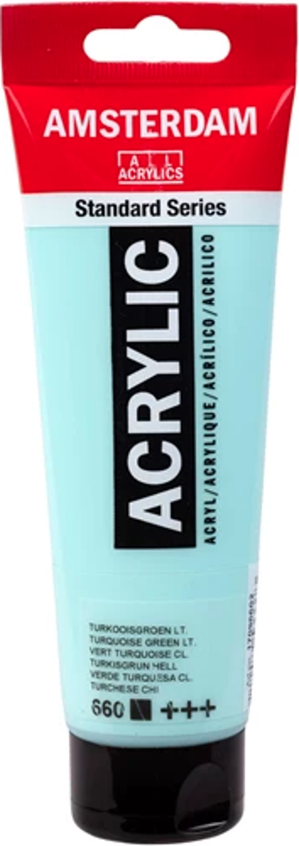 Amsterdam Standart Akrilik Boya 120ml Turqoise Green Light / 660 - Image 1