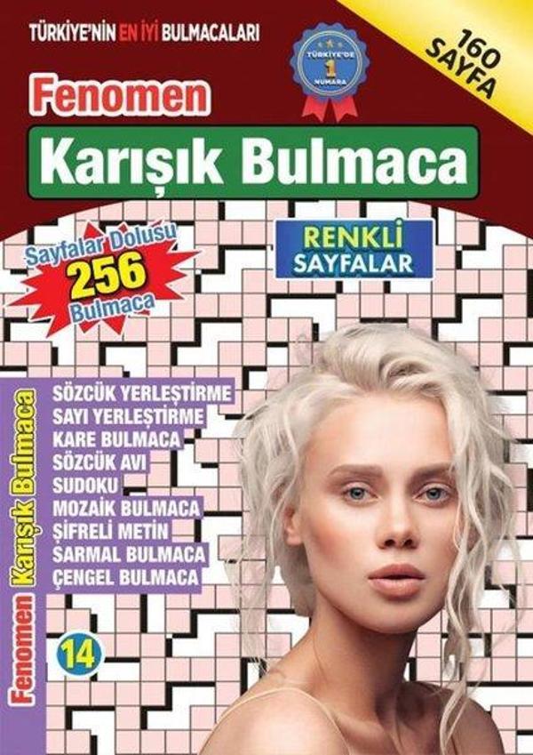 Fenomen Karışık Bulmaca - 14 - Maxı Yayıncılık - Image 1