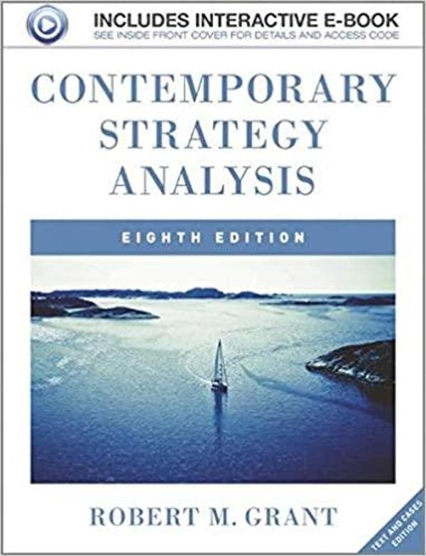Contemporary Strategy Analysıs Text And Cases 8E - Wiley - Wiley - Image 1