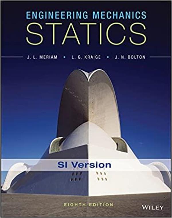 Engıneerıng Mechanıcs Statıcs 8E - Wiley - Wiley - Image 1