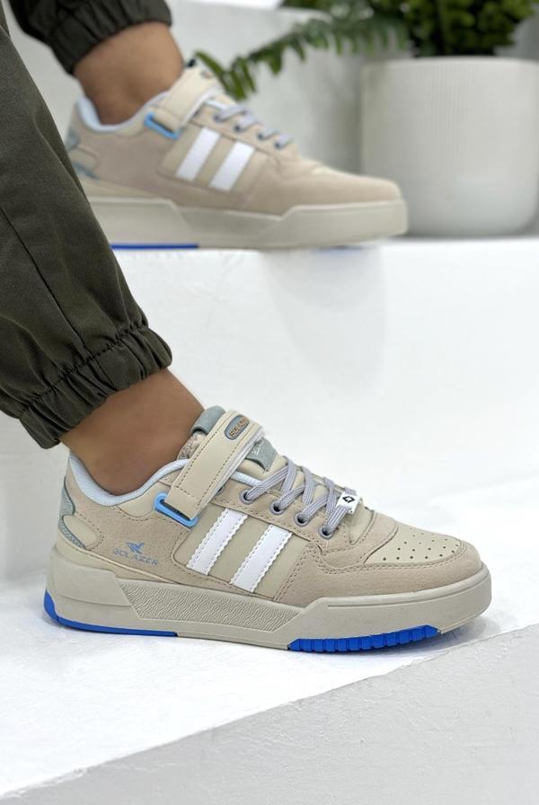Solazer Kadın File Detaylı Ortopedik Taban Sneaker SLZ00032 - Image 1