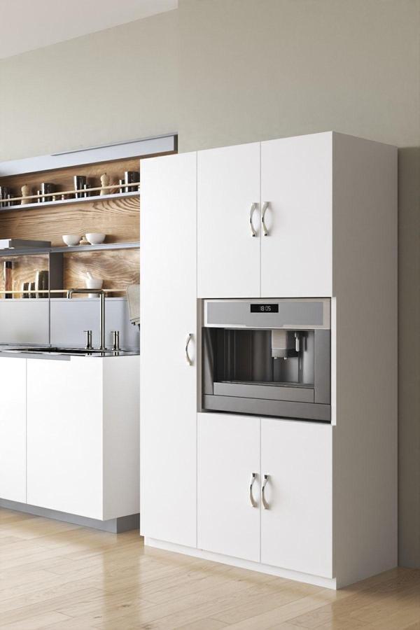 Aeka Ae-3030 Duygu 5 Kapaklı Beyaz Çok Amaçlı Mutfak, Banyo,Kiler,Balkon Dolabı - Image 1