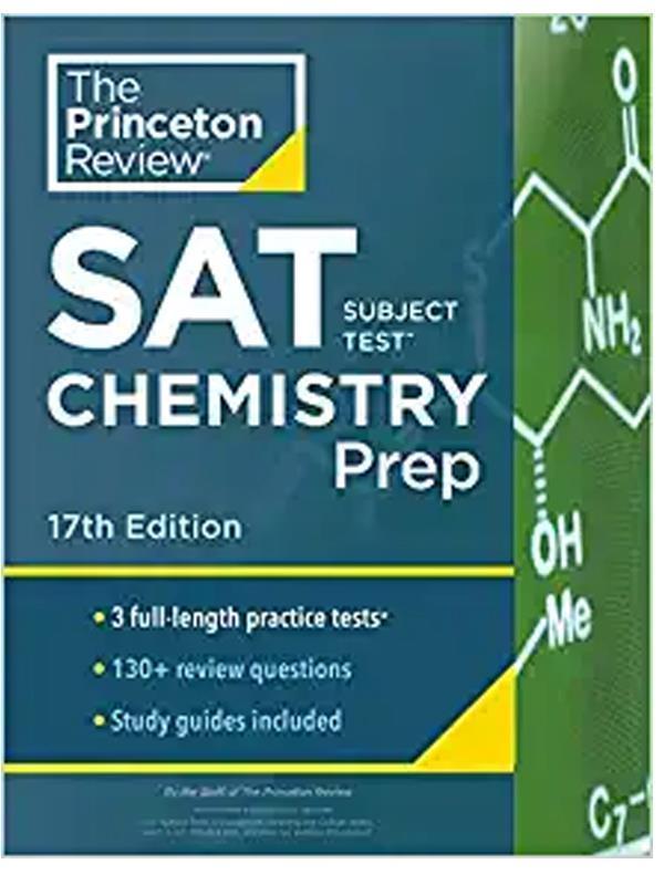 The Prıncenton Revıew Crackıng The Sat Subject Test In Chemıstry 17E - Princeton University Press - Princeton University Press - Image 1