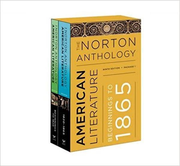 The Norton Anthology Of American Literature Vol I (Ab) 9E - Wiley - Wiley - Image 1