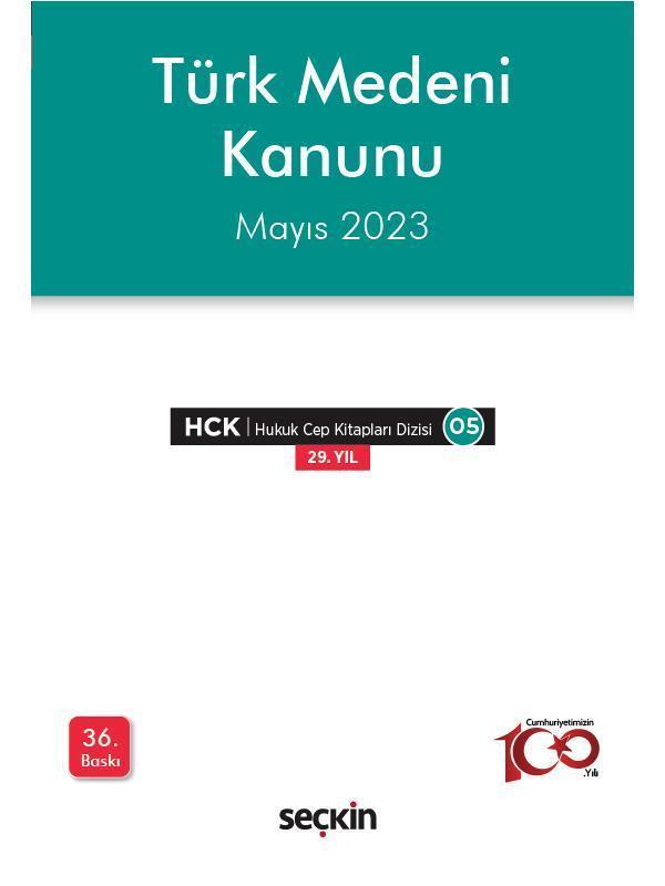 TÜRK MEDENİ KANUNU - SEÇKİN YAYINCILIK - Seçkin Yayıncılık - Image 1