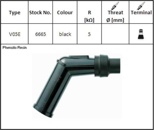 NGK Buji Başlığı - V05E - Image 1