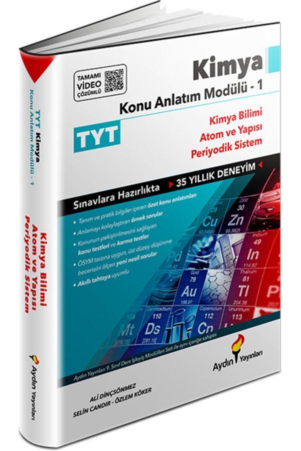 Tyt Kimya Konu Anlatım Modülü 1 (Kimya Bilimi-Atom Ve Yapısı-Periyodik Sistem) - Aydın Yayınları - Aydın Yayınları - Image 1