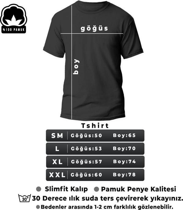 Unisex Mood Baskılı Oversize Tshirt - Image 1