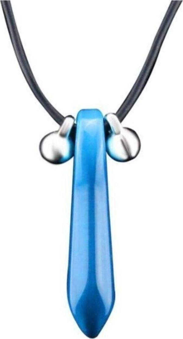 Mavi Naruto Sharingan Uzamaki Kunai Hokage Tsunade Kolye Takı - Image 1