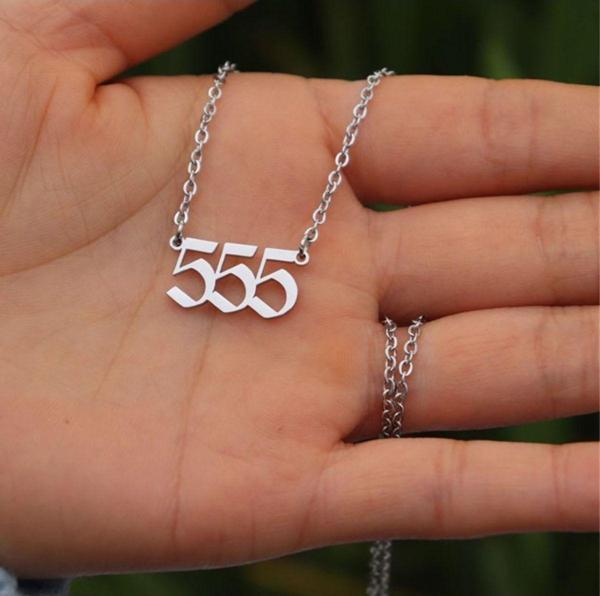 Melek Numarası Kolye 555 - Image 1