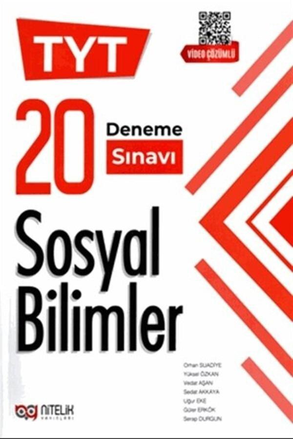 Nitelik Tyt Sosyal Bilimler 20 Deneme Sınavı -  - Nitelik Yayınları - Image 1