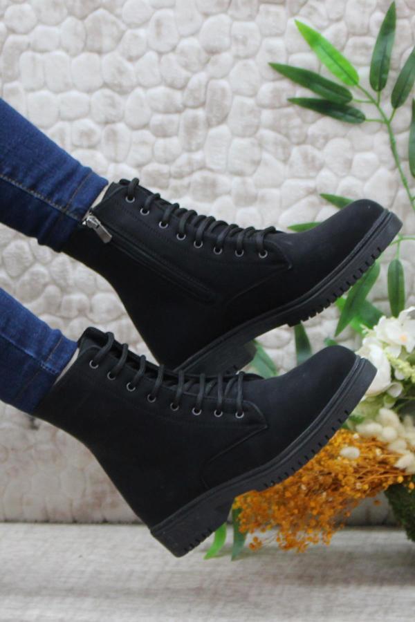 Mehmet Mete 4242 Kısa Postal Sıcak Astar Kaymaz Taban Kadın Bot - Image 1