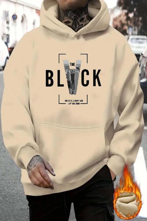 Black Baskılı  Pamuklu Oversize Sweatshirt - Image 1