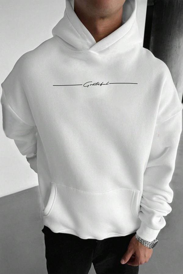 İmza Baskılı Oversize Sweatshirt - Image 1