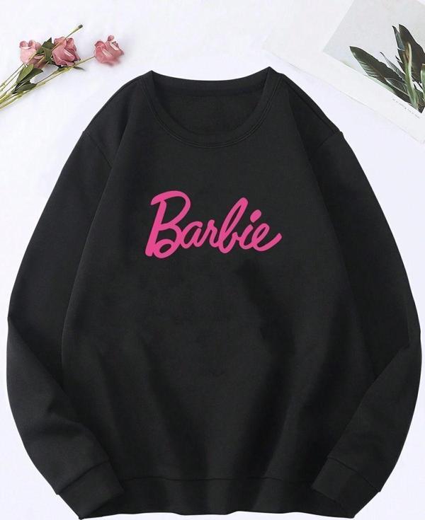 Unisex Sevimli Kedi Baskılı Bisiklet Yaka Sweatshirt - Image 1
