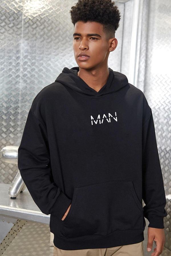 Unisex Man Baskılı Sweatshirt - Image 1