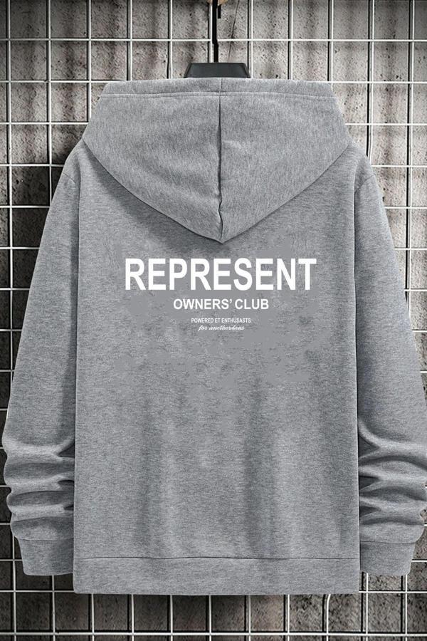 Unisex Represent Sırt Baskılı Sweatshirt - Image 1