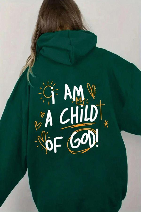 Sırt Baskılı Oversize Sweatshirt - Image 1