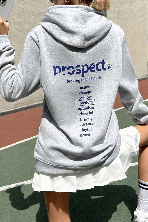 Unisex Prospect Baskılı Sweatshirt - Image 1