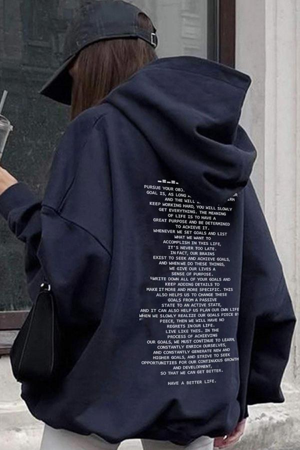 Unisex Have a Better Life Baskılı Sweatshirt - Image 1
