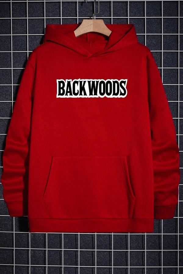 Unisex Backwoods Baskılı Sweatshirt - Image 1