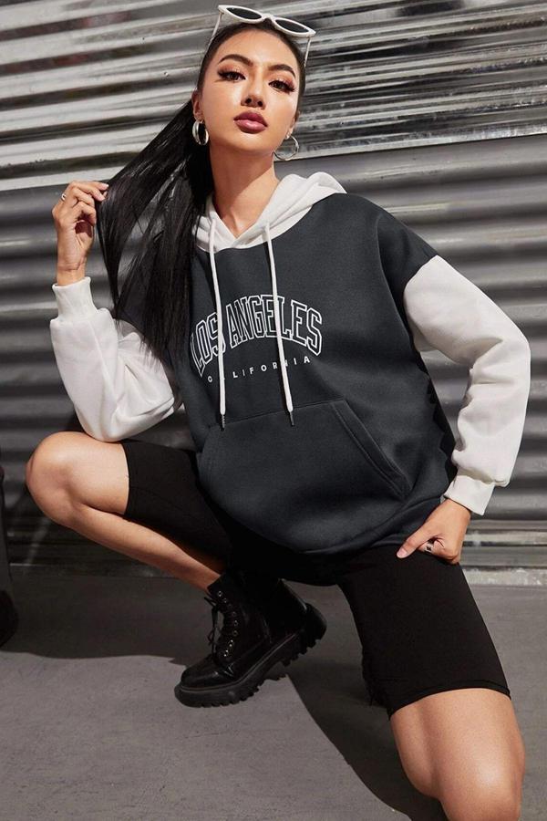 Unisex Los Angeles Baskılı Sweatshirt - Image 1