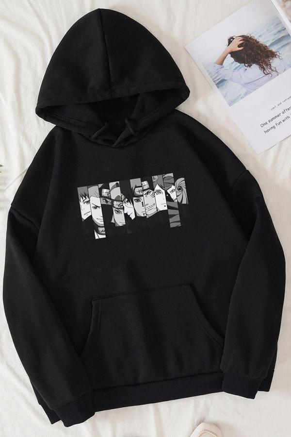 Unisex Naruto Baskılı Sweatshirt - Image 1