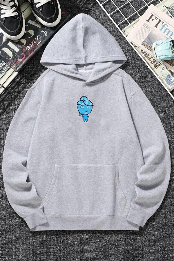 Unisex Su Avatar Baskılı Sweatshirt - Image 1