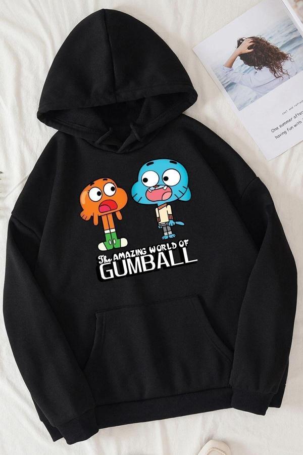 Unisex Gumball Baskılı Sweatshirt - Image 1