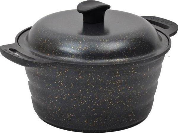 Nurgaz Campout Granit Döküm Kamp Tenceresi 24 Cm - Image 1