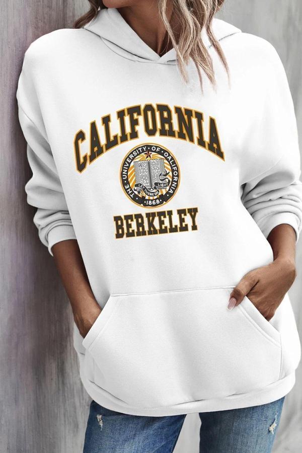 Unisex California Baskılı Sweatshirt - Image 1