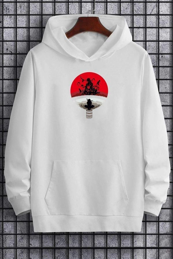 Unisex Itachi Uchiha Baskılı Sweatshirt - Image 1
