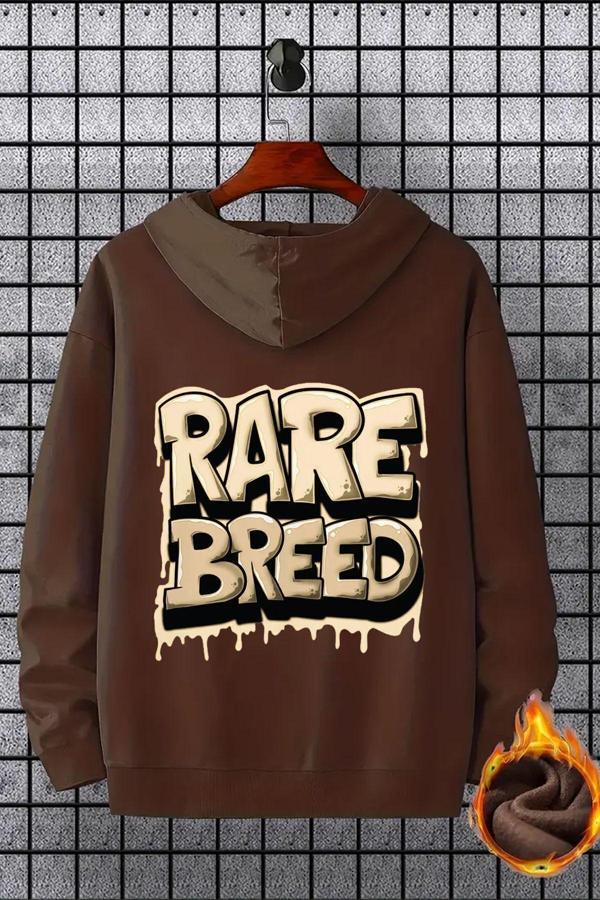 Rare Breed Grafiti Baskılı Unisex Oversize Sweatshirt - Image 1