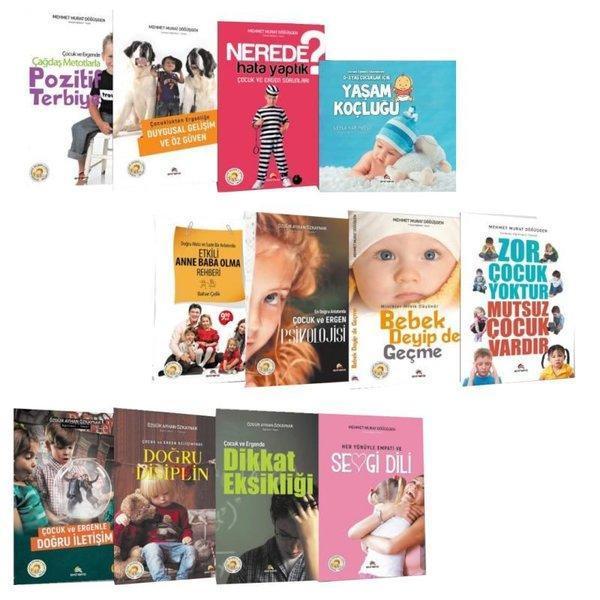 Bebeklikten Ergenliğe En Güncel Bilgilerle Çocuk Gelişimi ve Eğitimi Seti - 12 Kitap Takım - Ekinoks - Image 1