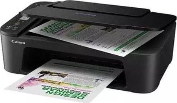 Canon Pixma E3440 Wi-Fi + Tarayıcı + Fotokopi Renkli Çok Fonksiyonlu Mürekkep Püskürtmeli Yazıcı - Image 1
