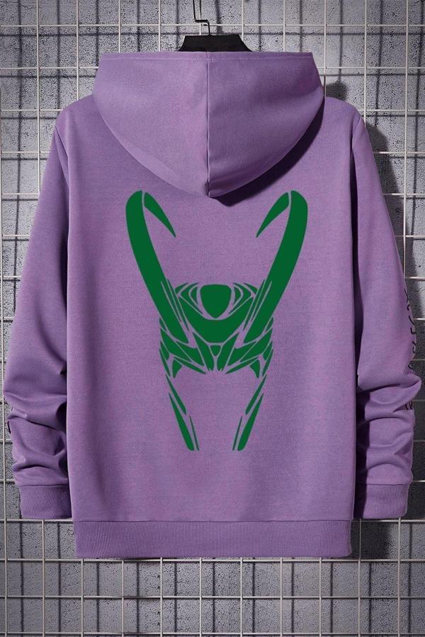 Unisex Floki Baskılı Sweatshirt - Image 1