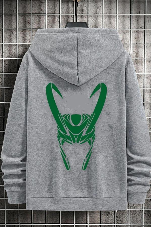 Unisex Floki Baskılı Sweatshirt - Image 1