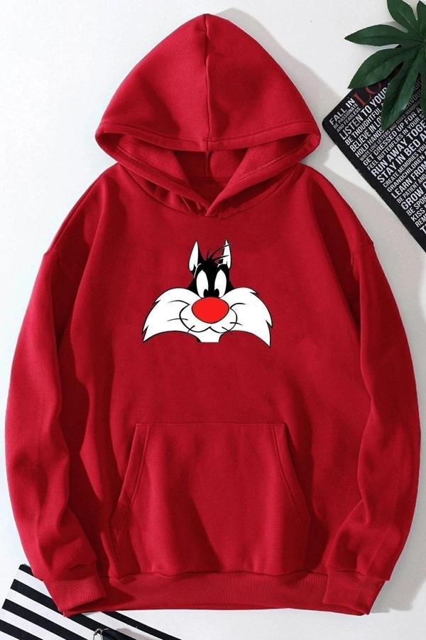 Unisex Sylvester Baskılı Sweatshirt - Image 1