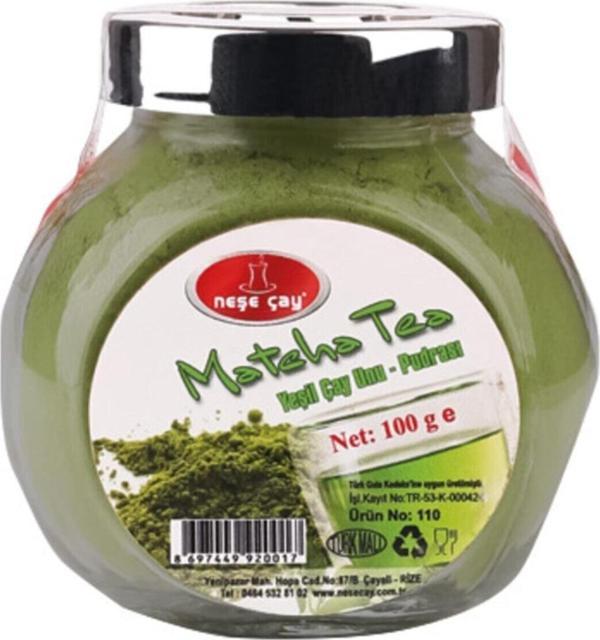 Neşe Çay Çay Matcha Çayı 100 Gr Cam Kavanoz - Image 1