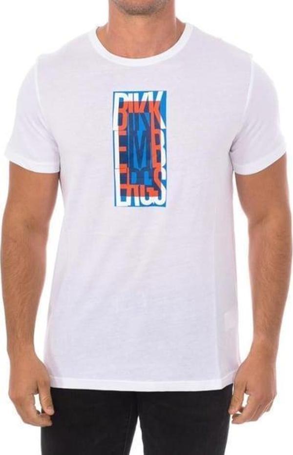 Bikkembergs BKK2MTS04 Half Logo T-Shirt White - Image 1