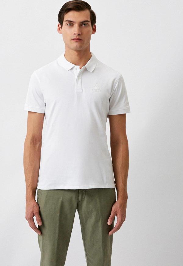 Iceberg ICE3MPL01 Triangle Polo T-Shirt White - Image 1