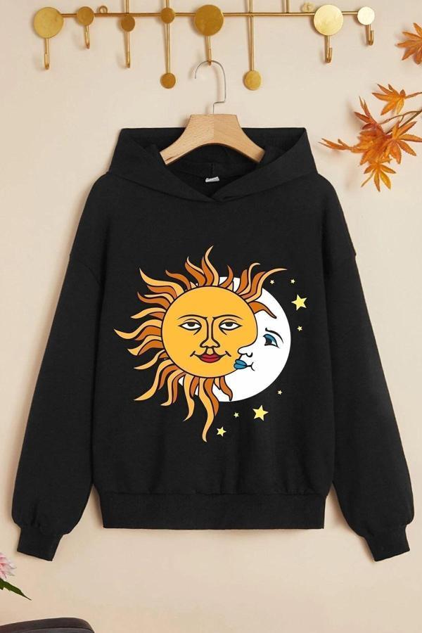 Çocuk Larks' Tongues In Aspic Baskılı Sweatshirt - Image 1