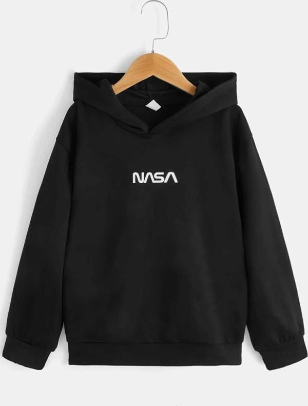 Çocuk Nasa Baskılı Sweatshirt - Image 1