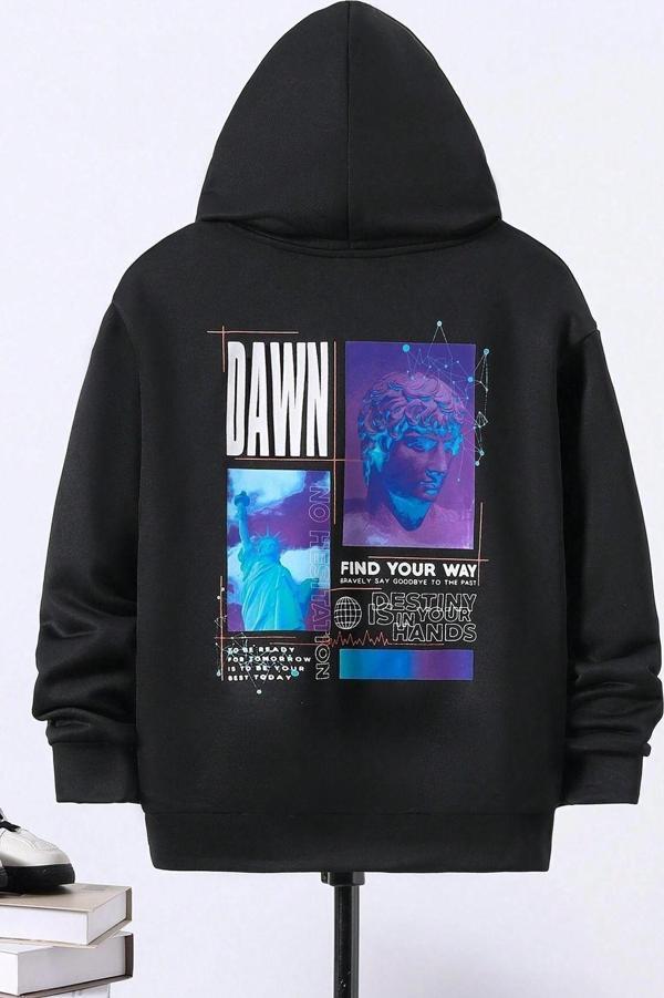 Çocuk Dawn Baskılı Sweatshirt - Image 1