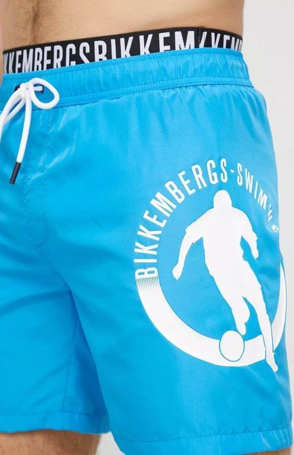 Bikkembergs BKK2MBM02 Şort Blue - Image 1