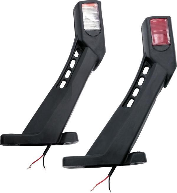 Araç Tır Kamyon Römork Karavan Yan Ikaz Lambası 3 Işıklı 12V/24V - Image 1