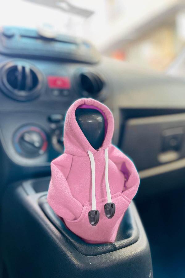 Oto Vites Poları Araç Vites Kıyafeti Tüm Araçlara Uyumlu Pembe - Image 1