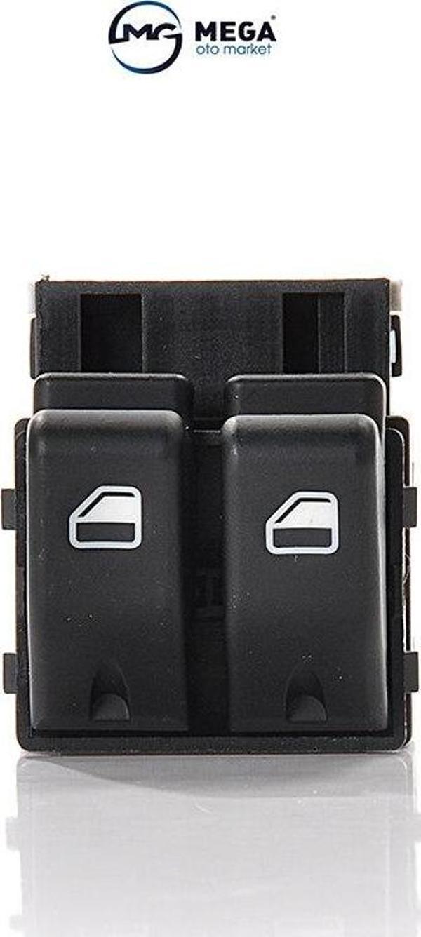 Mega Oto Market Çiftli Sol Cam Düğmesi Anahtarı Fiat Palio 1996- Sonrası ile uyumlu - Image 1