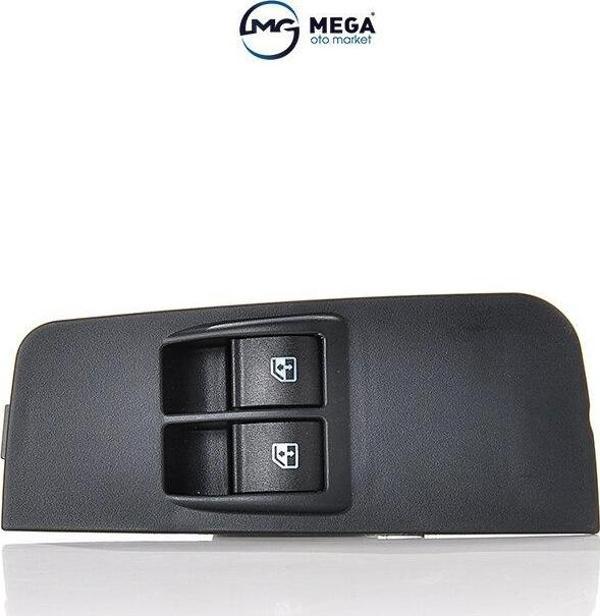 Mega Oto Market Çiftli Sol Cam Düğmesi Anahtarı Fiat Siena - Linea ile uyumlu - Image 1